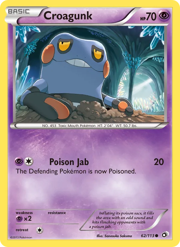 Croagunk (Legendary Treasures #62/113)