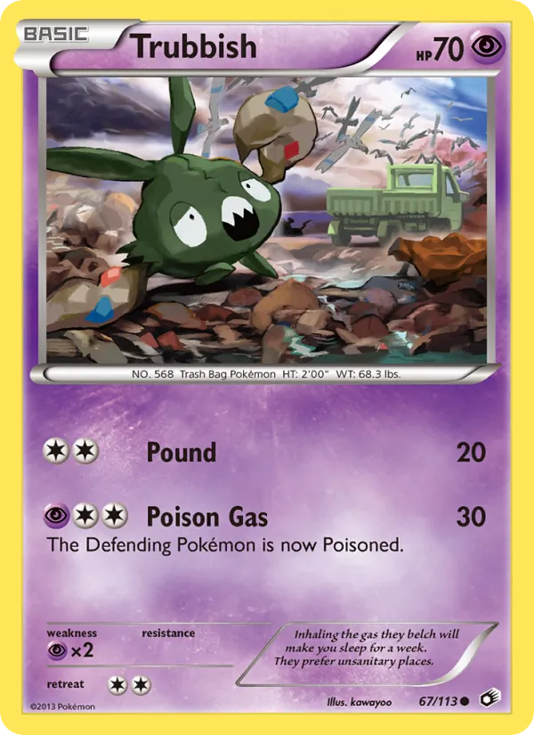 Trubbish (Legendary Treasures #67/113)