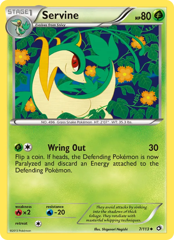 Servine (Legendary Treasures #7/113)
