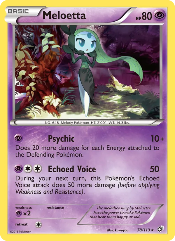 Meloetta (Legendary Treasures #78/113)
