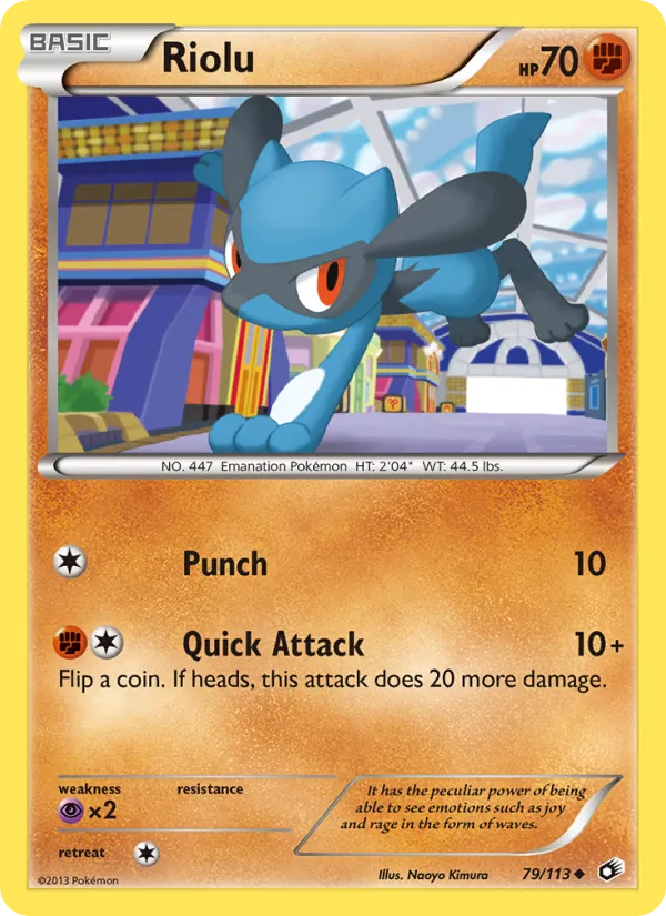 Riolu (Legendary Treasures #79/113)