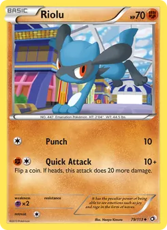 Riolu (Legendary Treasures #79/113)