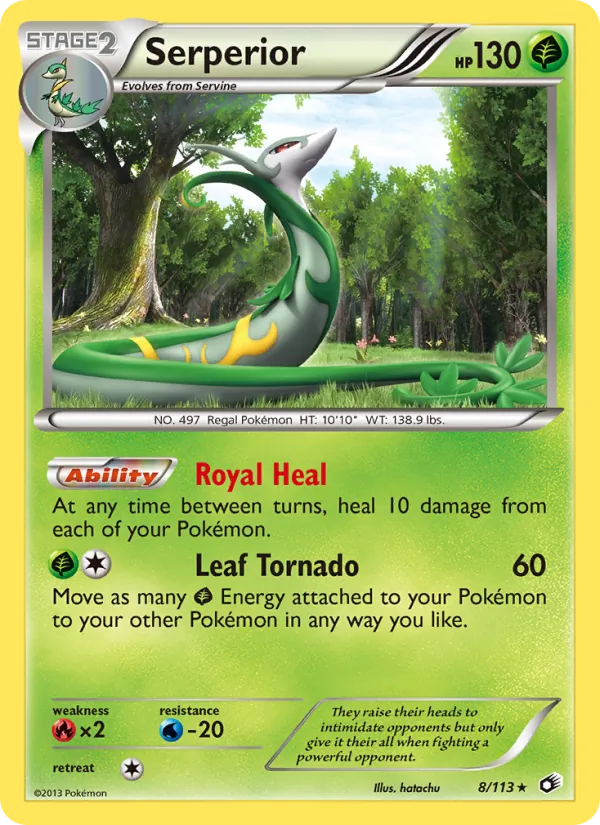 Serperior (Legendary Treasures #8/113)