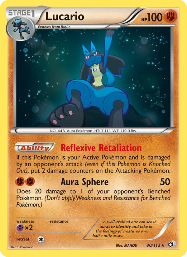Lucario (Legendary Treasures #80/113)
