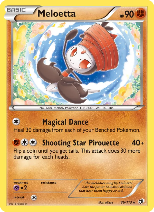 Meloetta (Legendary Treasures #86/113)
