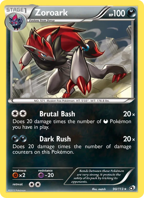 Zoroark (Legendary Treasures #90/113)