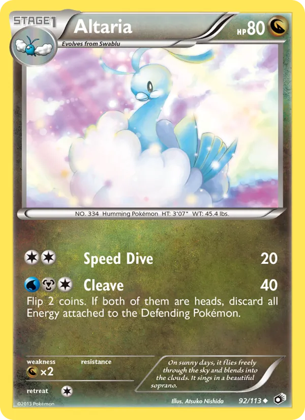 Altaria (Legendary Treasures #92/113)