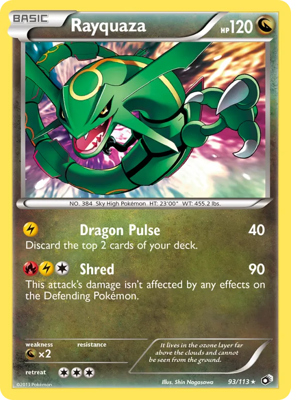 Rayquaza (Legendary Treasures #93/113)