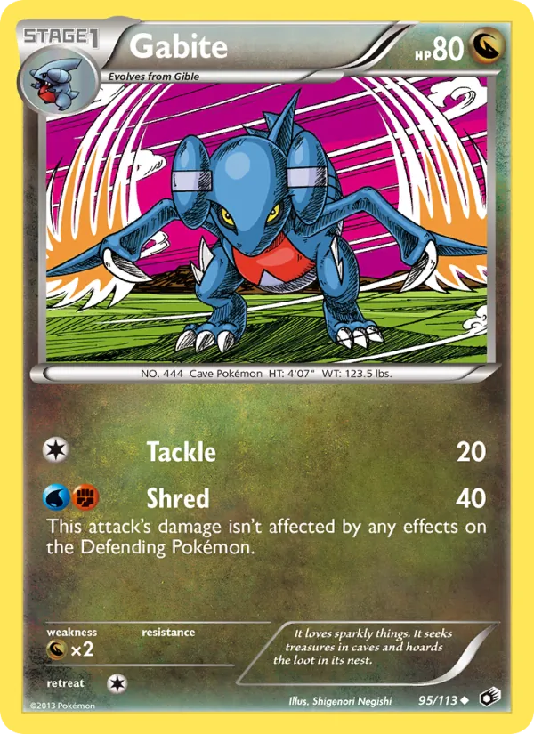 Gabite (Legendary Treasures #95/113)