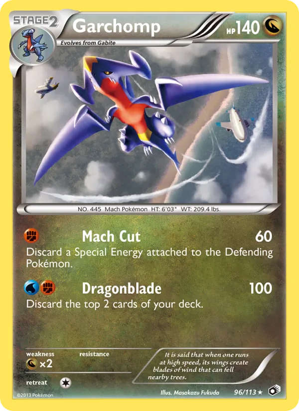 Garchomp (Legendary Treasures #96/113)