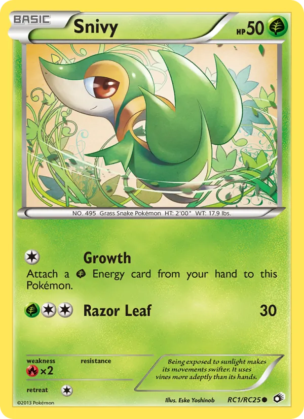 Snivy (Legendary Treasures #RC1/113)