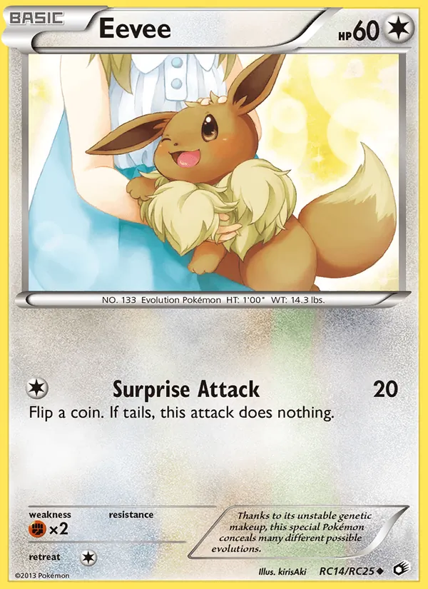 Eevee (Legendary Treasures #RC14/113)