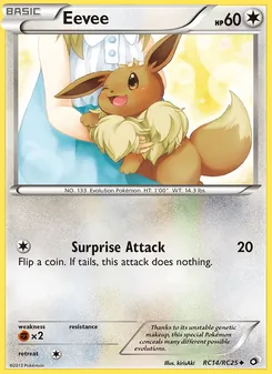 Eevee (Legendary Treasures #RC14/113)