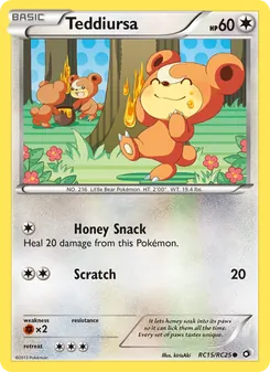 Teddiursa (Legendary Treasures #RC15/113)