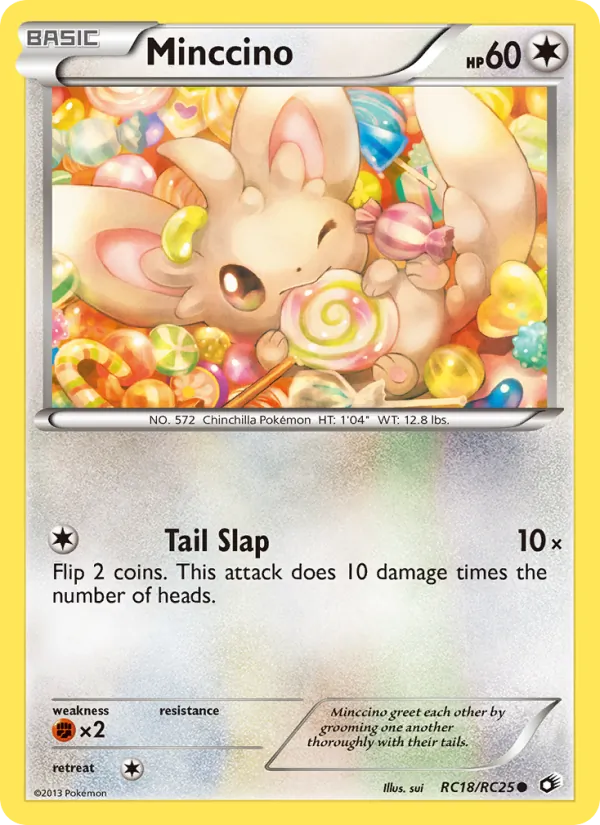 Minccino (Legendary Treasures #RC18/113)