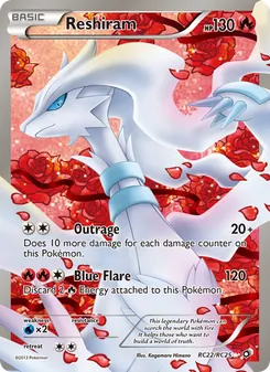 Reshiram (Legendary Treasures #RC22/113)