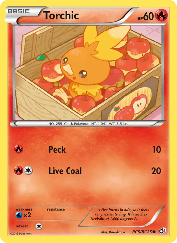 Torchic (Legendary Treasures #RC5/113)