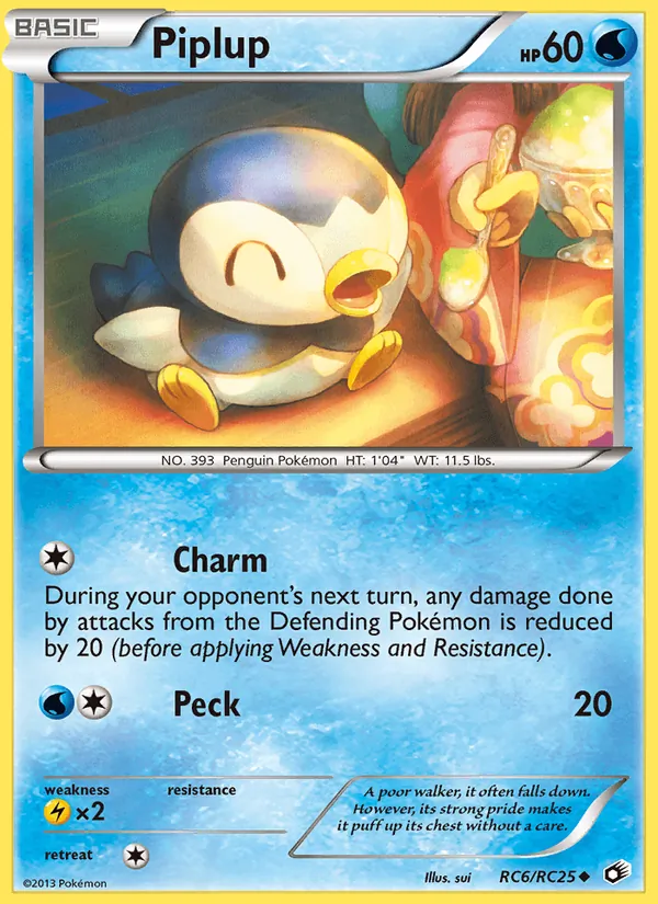 Piplup (Legendary Treasures #RC6/113)