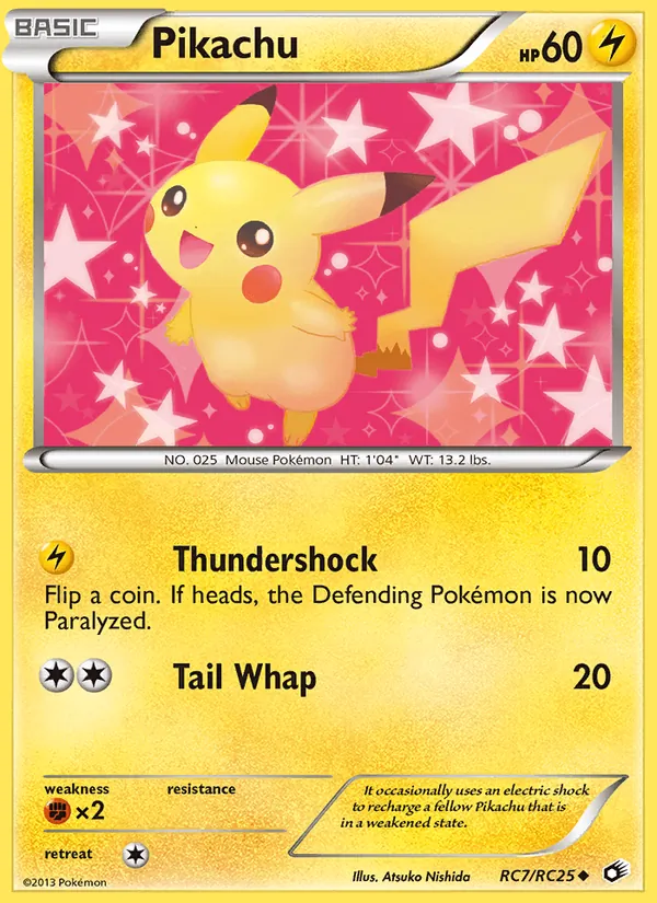 Pikachu (Legendary Treasures #RC7/113)