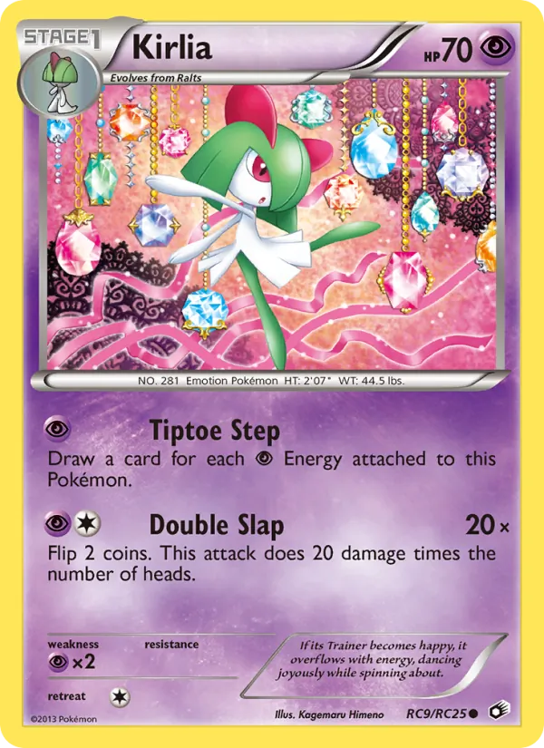 Kirlia (Legendary Treasures #RC9/113)
