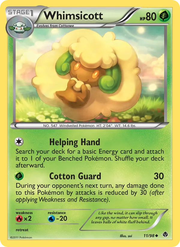 Whimsicott (Emerging Powers #11/98)