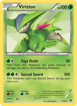 Virizion (Emerging Powers #17/98)