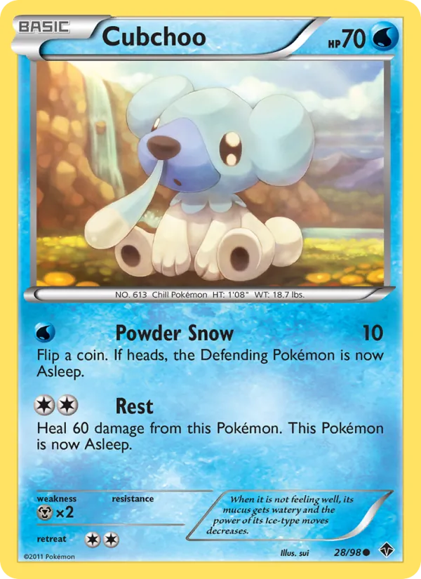 Cubchoo (Emerging Powers #28/98)