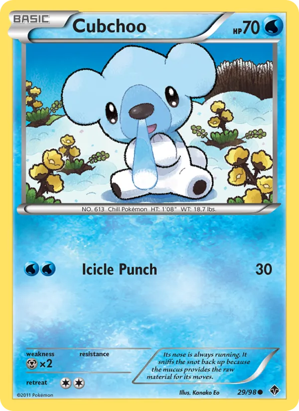 Cubchoo (Emerging Powers #29/98)