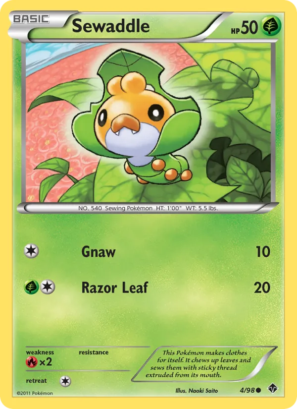 Sewaddle (Emerging Powers #4/98)