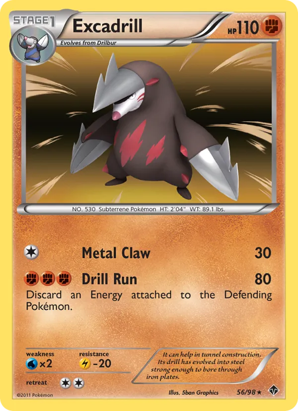 Excadrill (Emerging Powers #56/98)