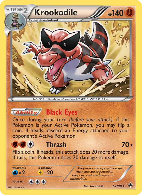 Krookodile (Emerging Powers #62/98)