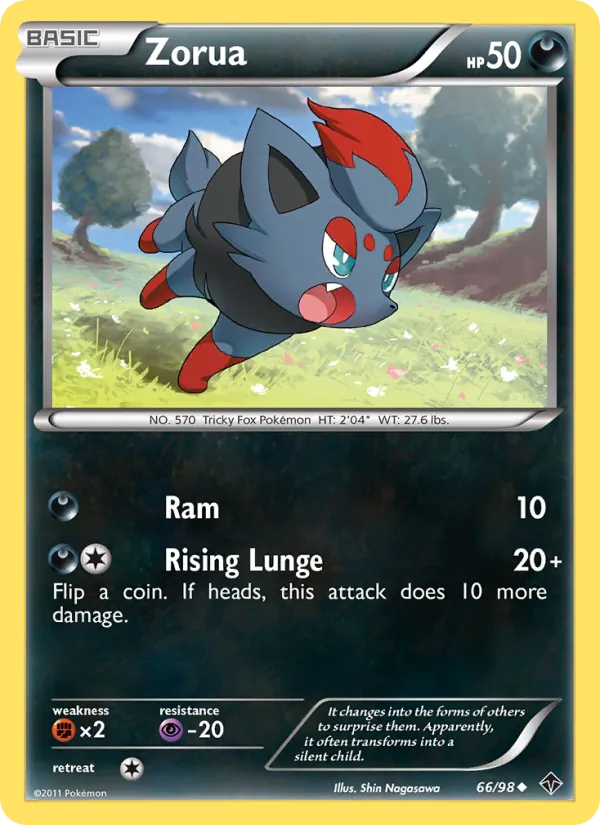 Zorua (Emerging Powers #66/98)