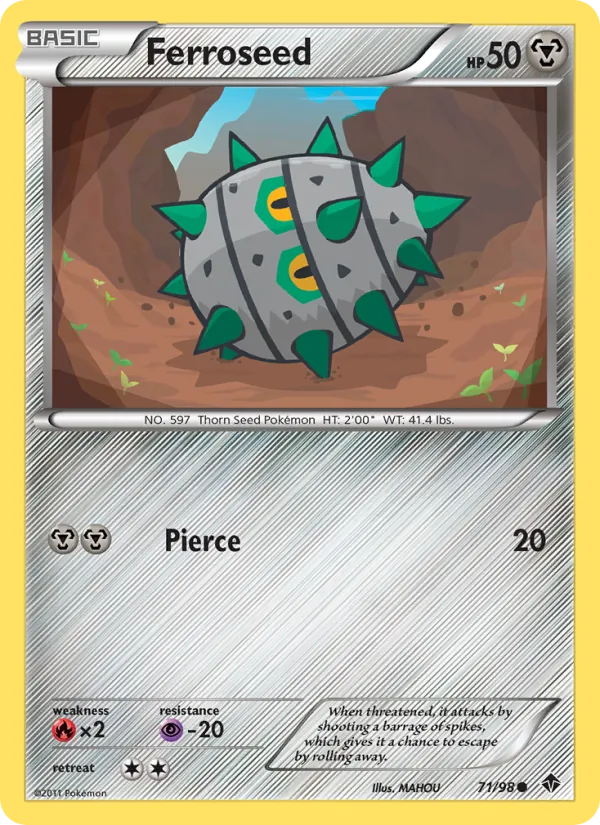 Ferroseed (Emerging Powers #71/98)