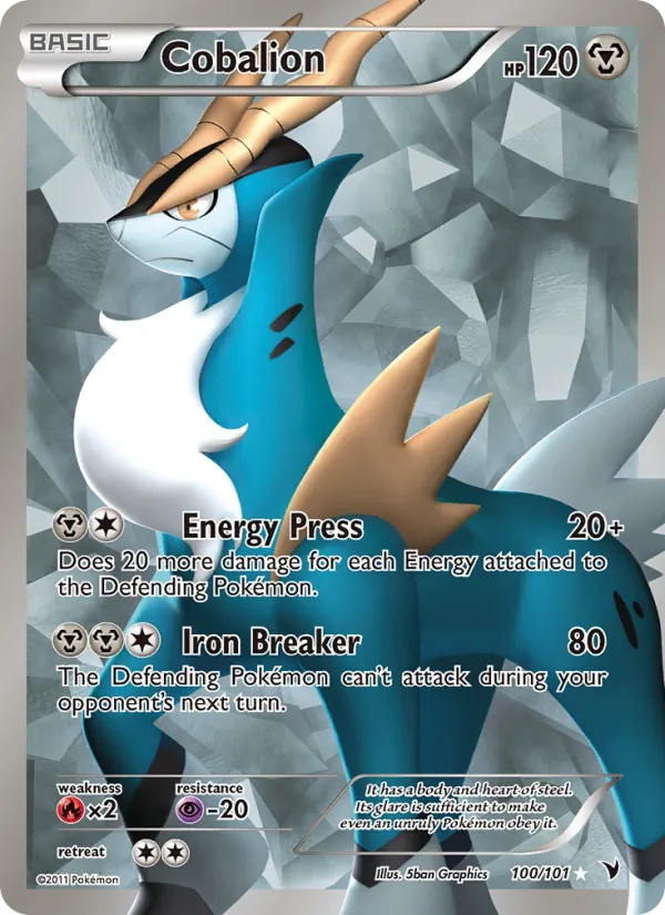 Cobalion (Noble Victories #100/101)