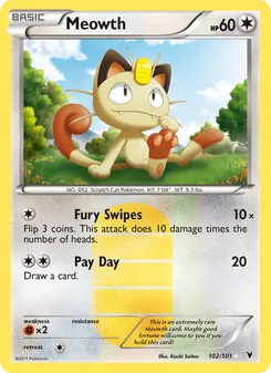 Meowth (Noble Victories #102/101)