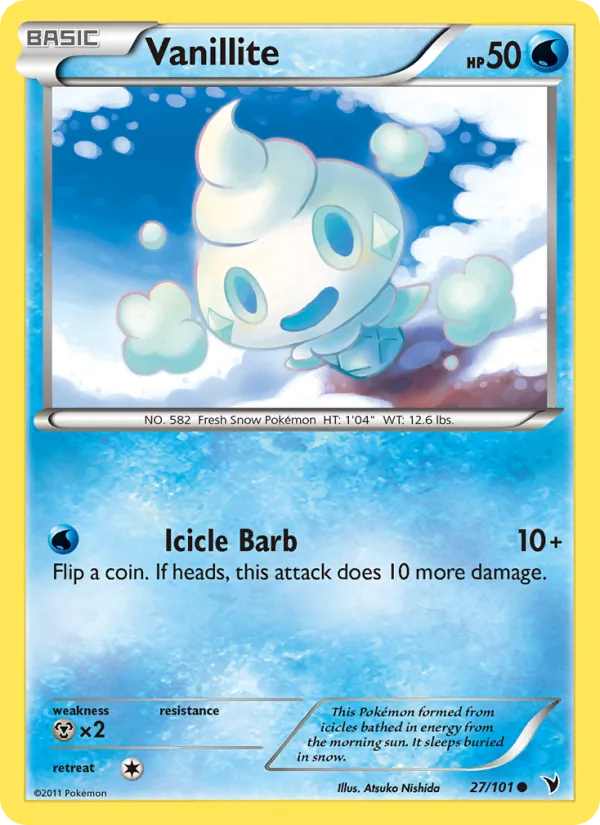 Vanillite (Noble Victories #27/101)