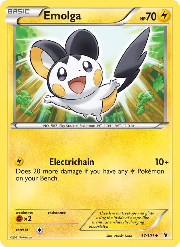 Emolga (Noble Victories #37/101)
