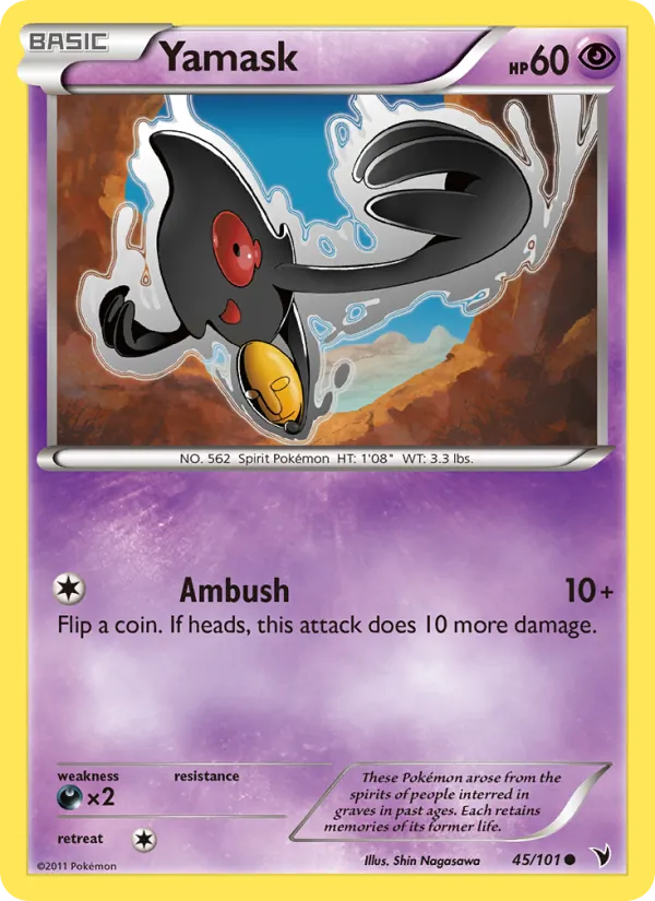 Yamask (Noble Victories #45/101)