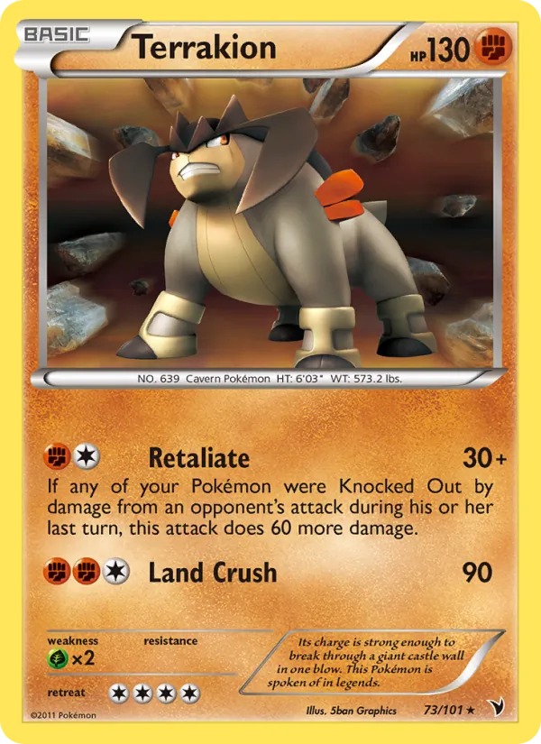 Terrakion (Noble Victories #73/101)