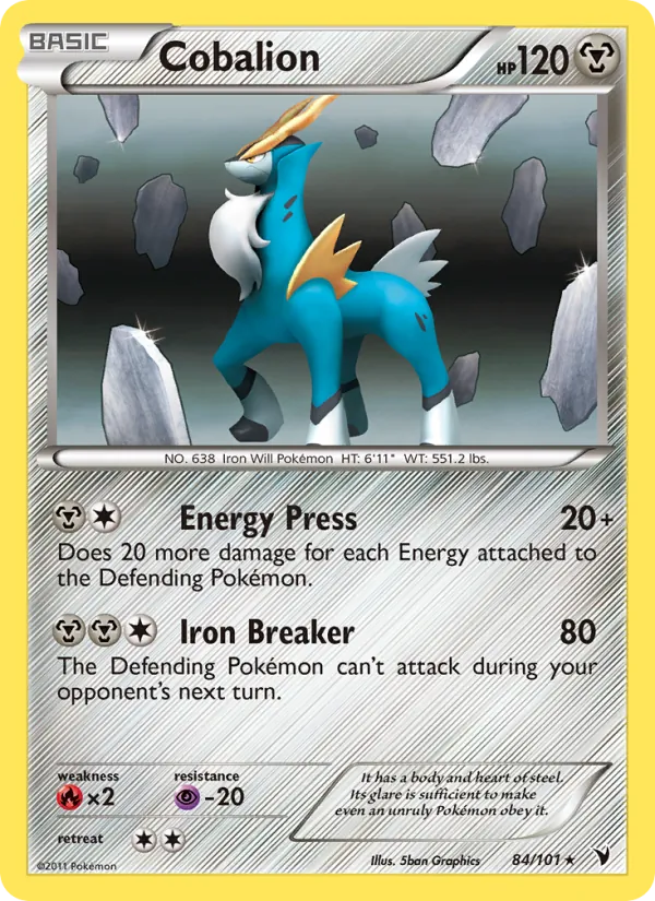 Cobalion (Noble Victories #84/101)