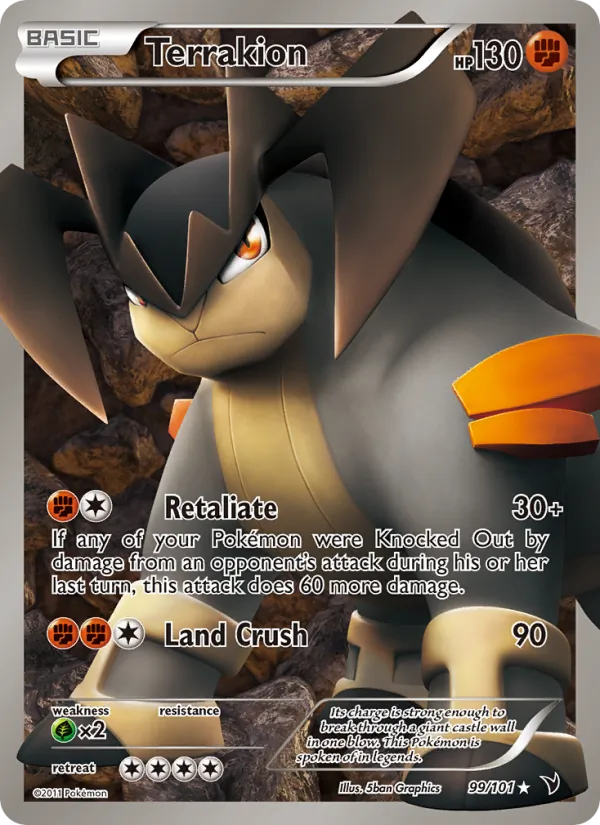 Terrakion (Noble Victories #99/101)