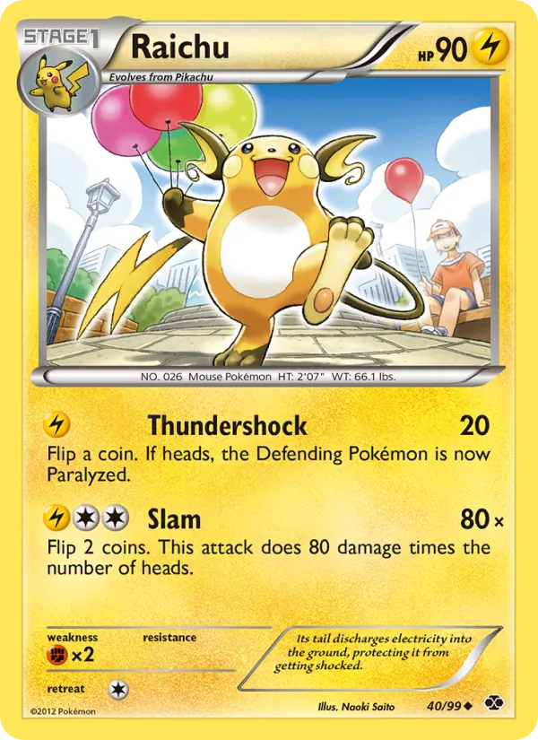 Raichu (Next Destinies #40/99)