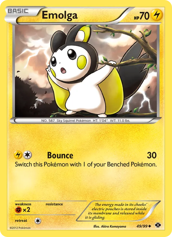Emolga (Next Destinies #49/99)