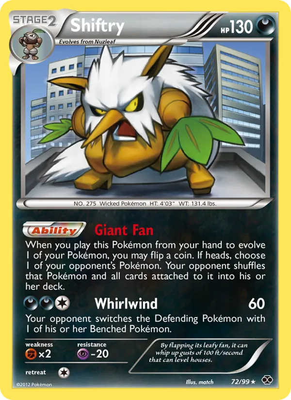 Shiftry (Next Destinies #72/99)