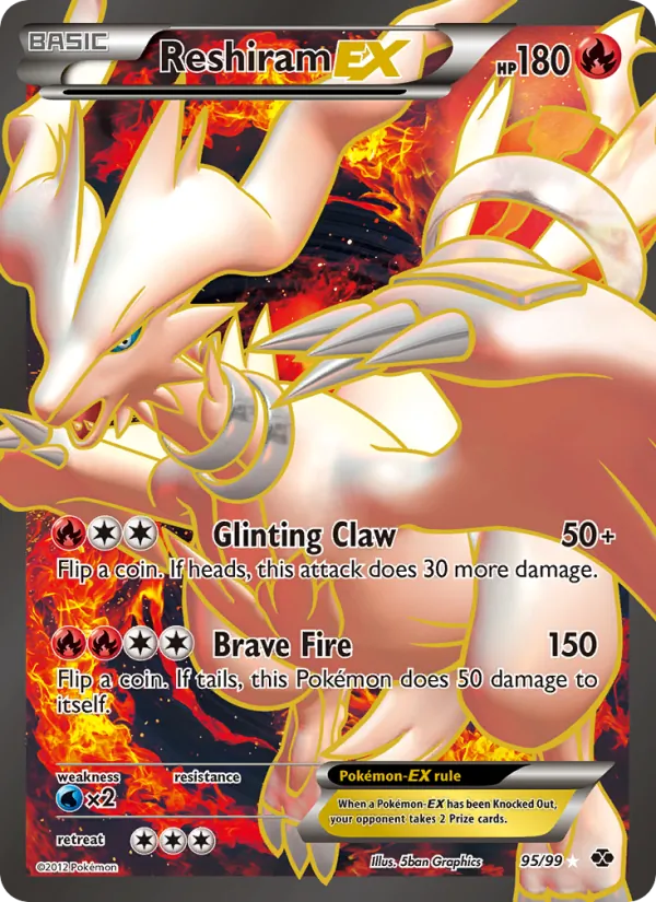 Reshiram-EX (Next Destinies #95/99)