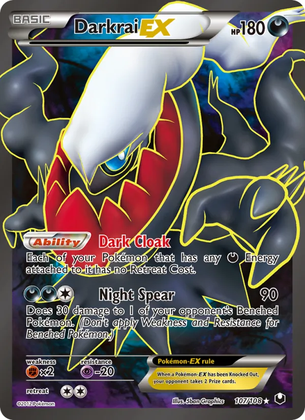 Darkrai-EX (Dark Explorers #107/108)