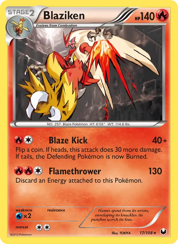 Blaziken (Dark Explorers #17/108)