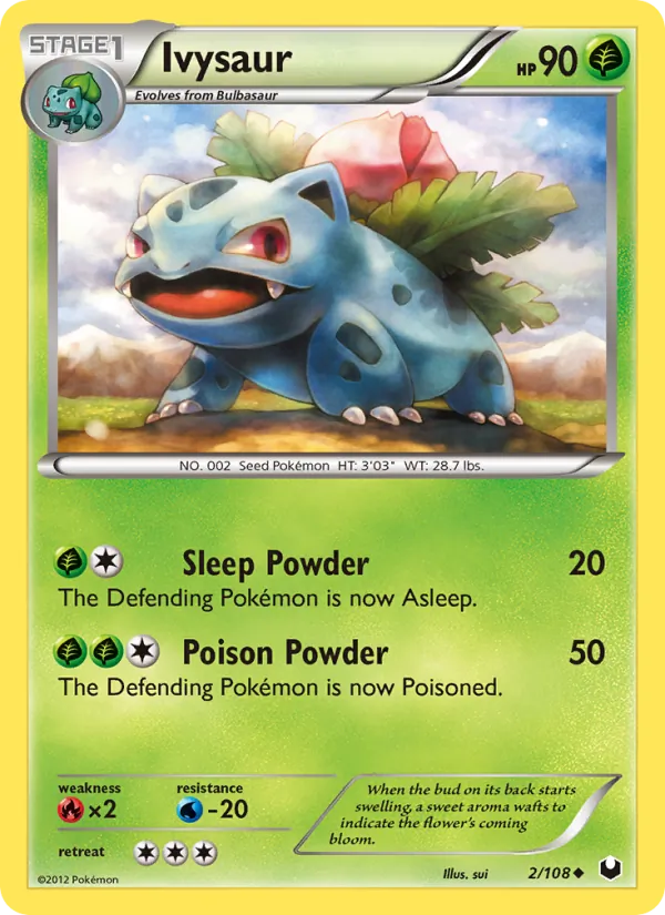 Ivysaur (Dark Explorers #2/108)