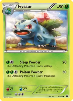 Ivysaur (Dark Explorers #2/108)