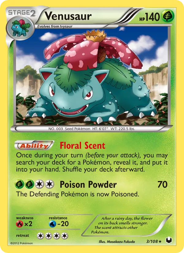 Venusaur (Dark Explorers #3/108)